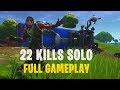 Intense Solo Ending  | Console - Fortnite Gameplay