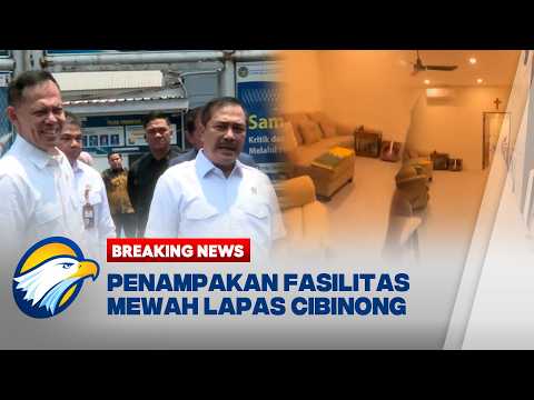 BREAKING NEWS - Tunjukan Ke Wartawan! Begini Fasilitas Mewah di Lapas Kelas IIA Cibinong