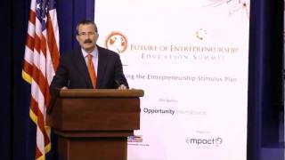 David Chavern Of The Us Chamber Of Commerce, Speaks At The Empact100 Ceremony At The White House