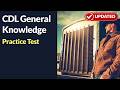 2026 CDL General Knowledge Practice Test - 50 Questions and Answers