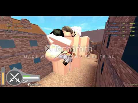 Ataque A Los Titanes En Roblox Youtube - ataque a los titanesroblox youtube