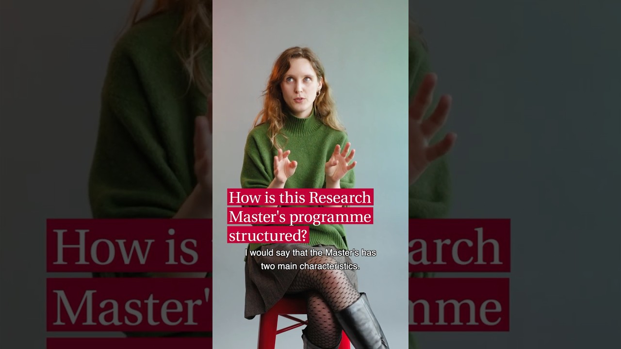 University of Amsterdam (UvA):  Master Urban Studies | Programme-structure