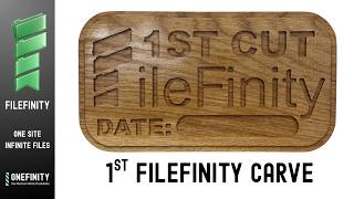 FileFinity First Test Cut Carve | Onefinity CNC