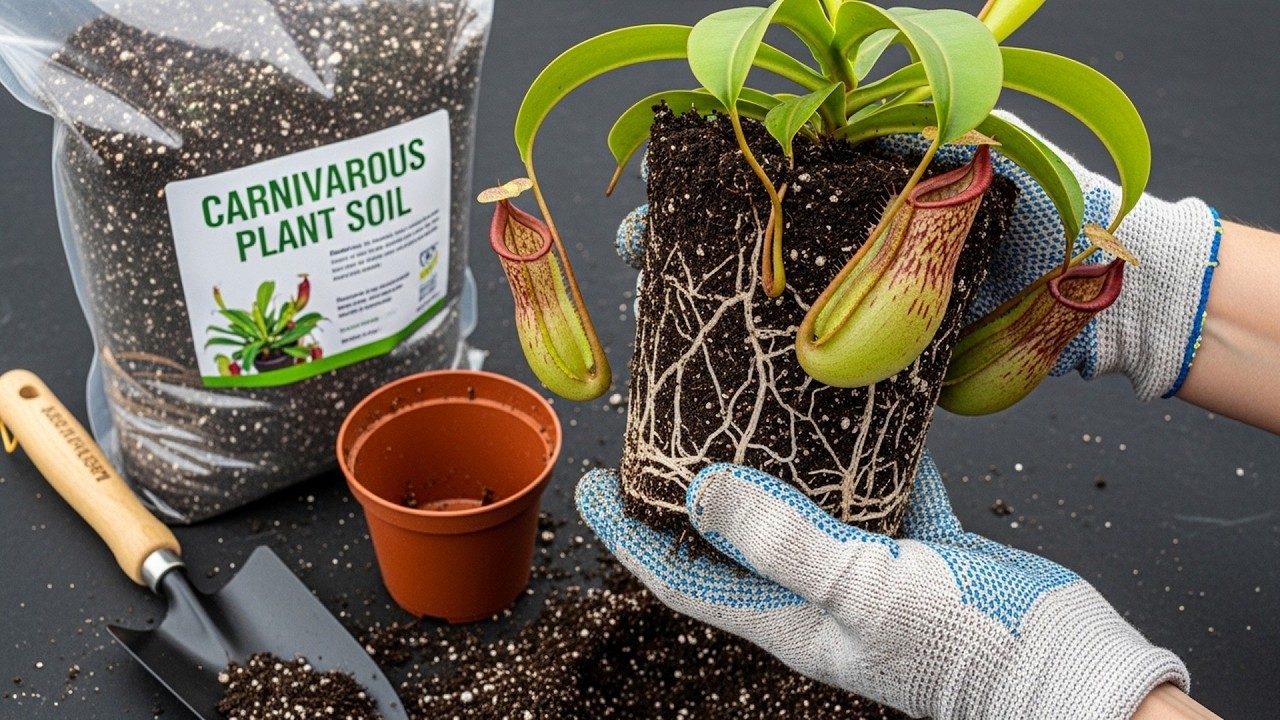 Новый тест почвенной смеси для непентесов — какая почва ЛУЧШЕ всего подходит для кувшинковых раст...