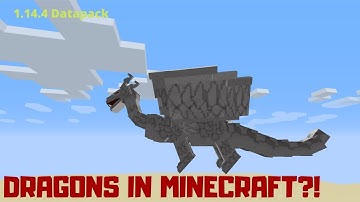 TBSU#9 - DRAGONS in Minecraft 1.14.4 ( Datapack )