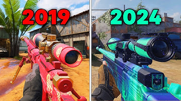 Sniping in 2019 VS 2024 in COD Mobile (Insane Progression)!