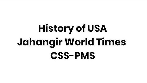 US History | American Revolution | CSS-PMS | JWT