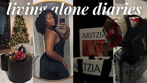 VLOGMAS | Shopping for Christmas decor, decorating my apartment, art Basel prep + more