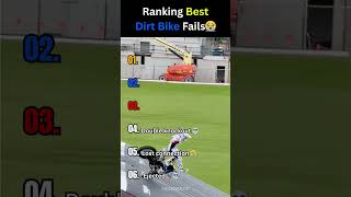 Ranking Best Dirt Bike Fails 💀🏍️ #funny #usa #fails