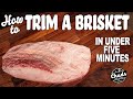 How to PROPERLY trim a BRISKET! | Chuds bbq