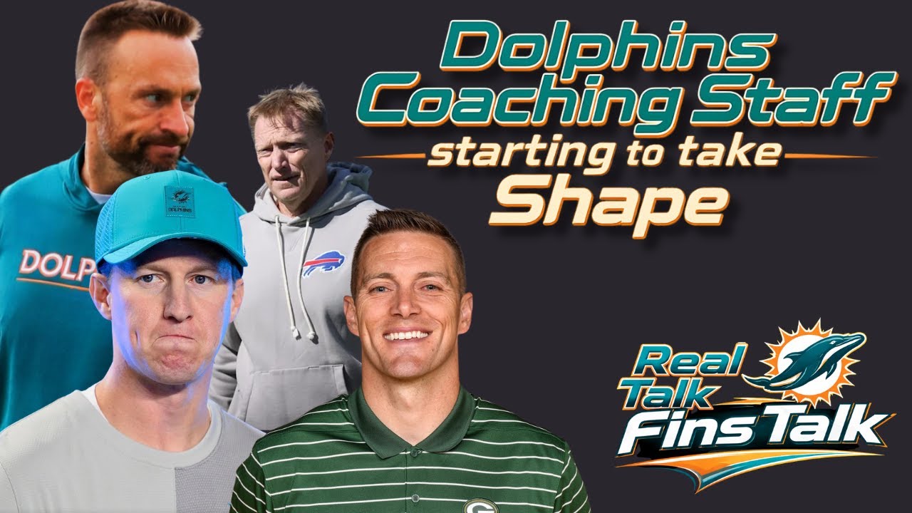 Dolphins coaching staff starting to take shape!