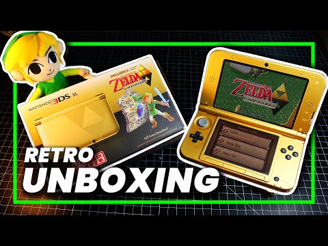 Nintendo 3DS XL edición ZELDA - La mejor consola portátil - ZELDA: A Link Between Worlds | elrafias