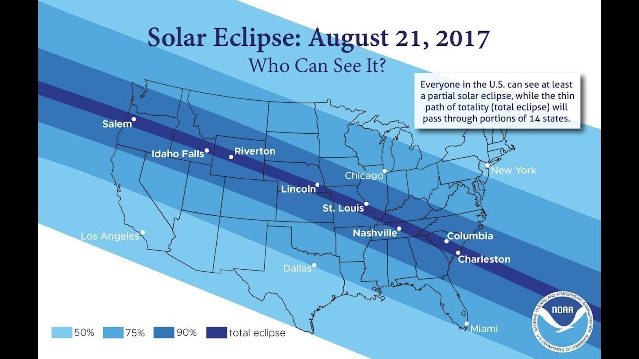 City prepares for 'once in a lifetime' solar eclipse