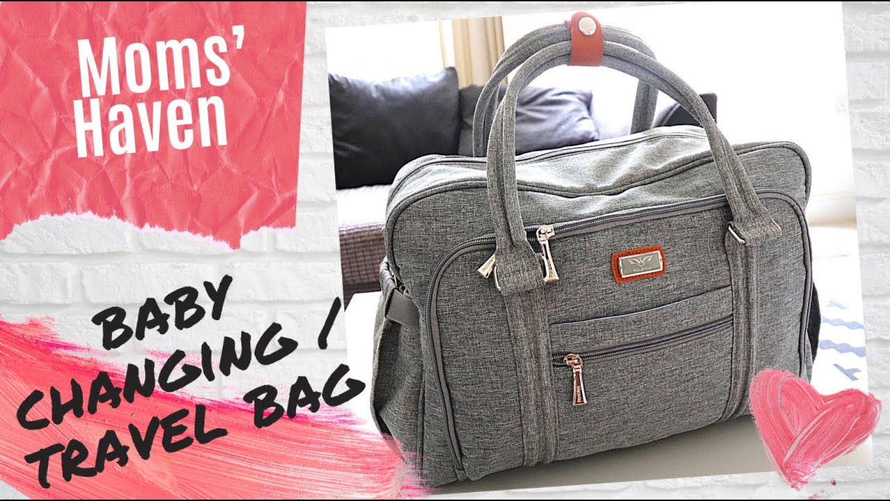 BABY CHANGING / TRAVEL BAG WELAVILA BAG UNBOXING CONVERTIBLE TRAVEL
