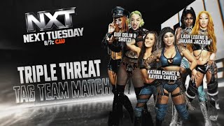 Chance & Carter Vs Legend & Jackson Vs Gigi Dolin & Shotzi 22 Nxt, Dec. 31, 2024