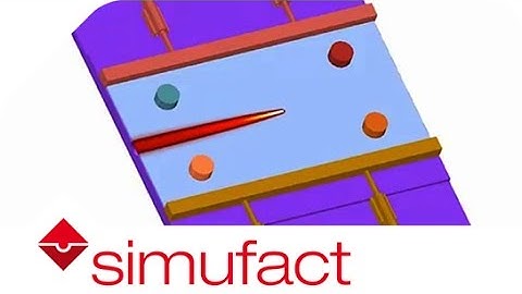 Temperature development during a laser welding process | Simufact