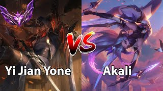 Master Yone Vs Akali  - Full game Analysis + In-depth review