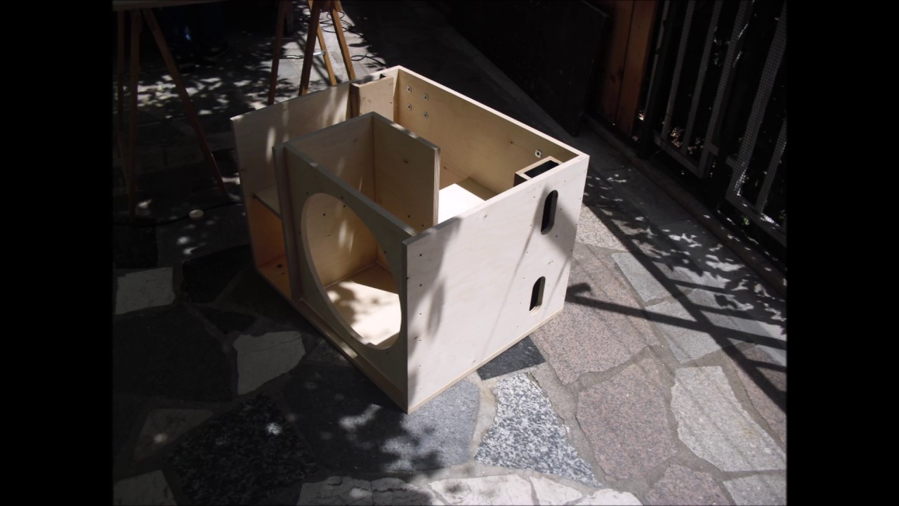 MTL-46 DIY Subwoofer: Building & Demo (RCF LF18G401)