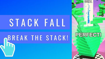 Stack Fall | iOS / Android Mobile Gameplay