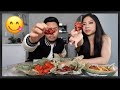 NEW WINGSTOP REMIX FLAVORS MUKBANG! *Hot Lemon, Bayou BBQ, Lemon Garlic*