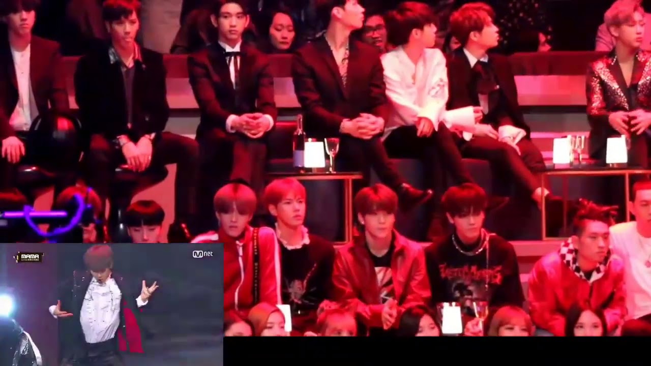 NCT 127, TWICE, GOT7 REACTION EXO_-_MONSTER (MAMA 2016)
