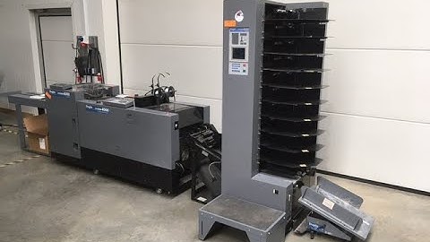 Duplo used booklet maker System 4000 - LA-POSTPRESS - #22423