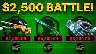 INSANE 2500$ 5V5 BATTLE!