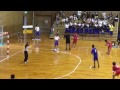 滋賀県中学ハンドボール鳥居本中学7メートルスロー