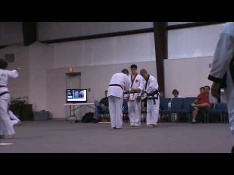 breaking boards - Tang Soo Do Cho-Dan test - no pr...