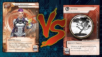 Android: Netrunner - Random Battle #91 Alice En Passant VS Jinteki PE Traps