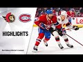 Senators @ Canadiens 10/7/21 | NHL Highlights