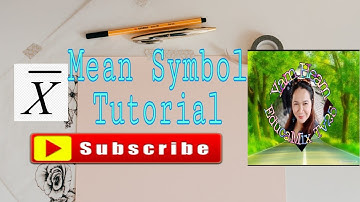 How to make a mean symbol in a microsoft word document| Yam Heam