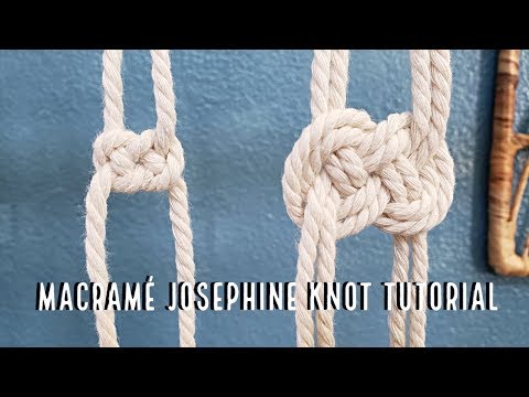 Macrame Josephine Knot Tutorial