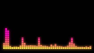 No Copyrighted Audio spectrum Black screen