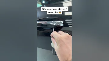 Comment démarrer une Mercedes Classe E ?