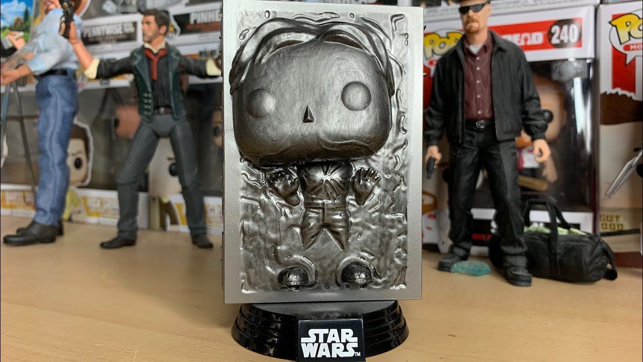 han solo in carbonite funko pop