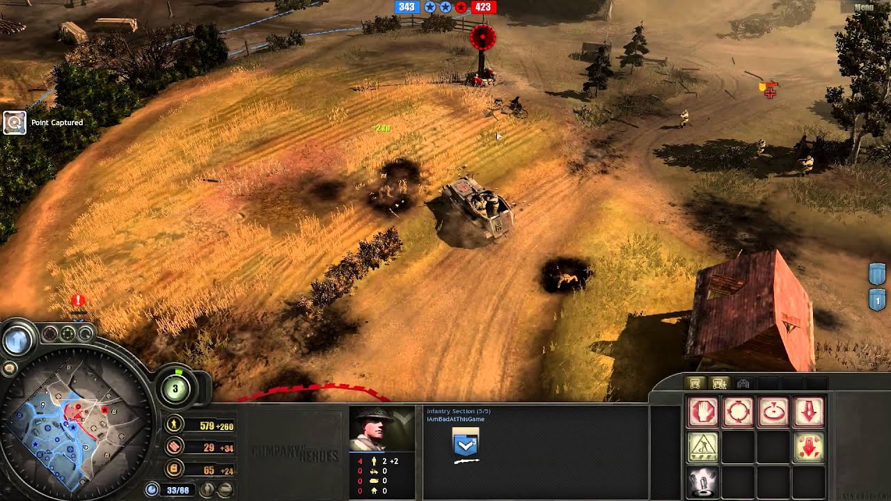 Company of Heroes: Cutting Off Your Opponent