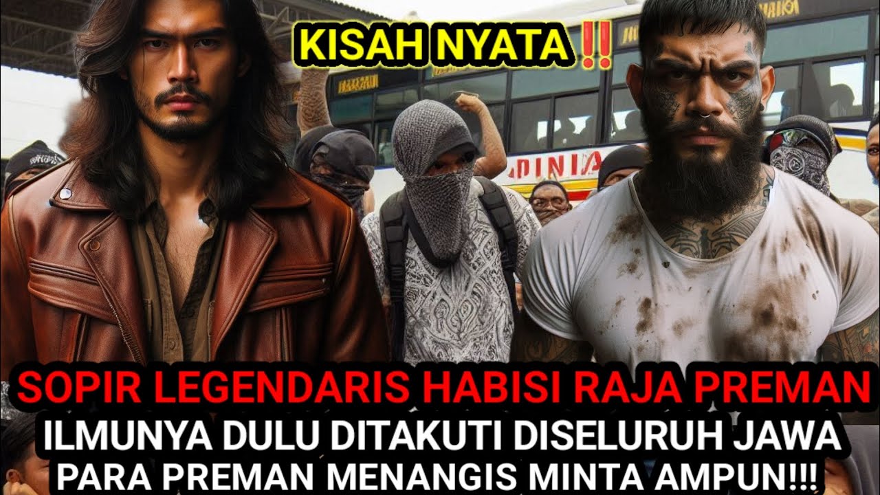 KISAH NYATA❗PREMAN SALAH PILIH LAWAN! SOPIR PEMILIK ILMU SAKTI NGAMUK!!! HABISI PARA PREMAN