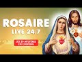 🔴 ROSAIRE LIVE aux Coeurs de Jésus et Marie 🙏 Chapelet 24/7