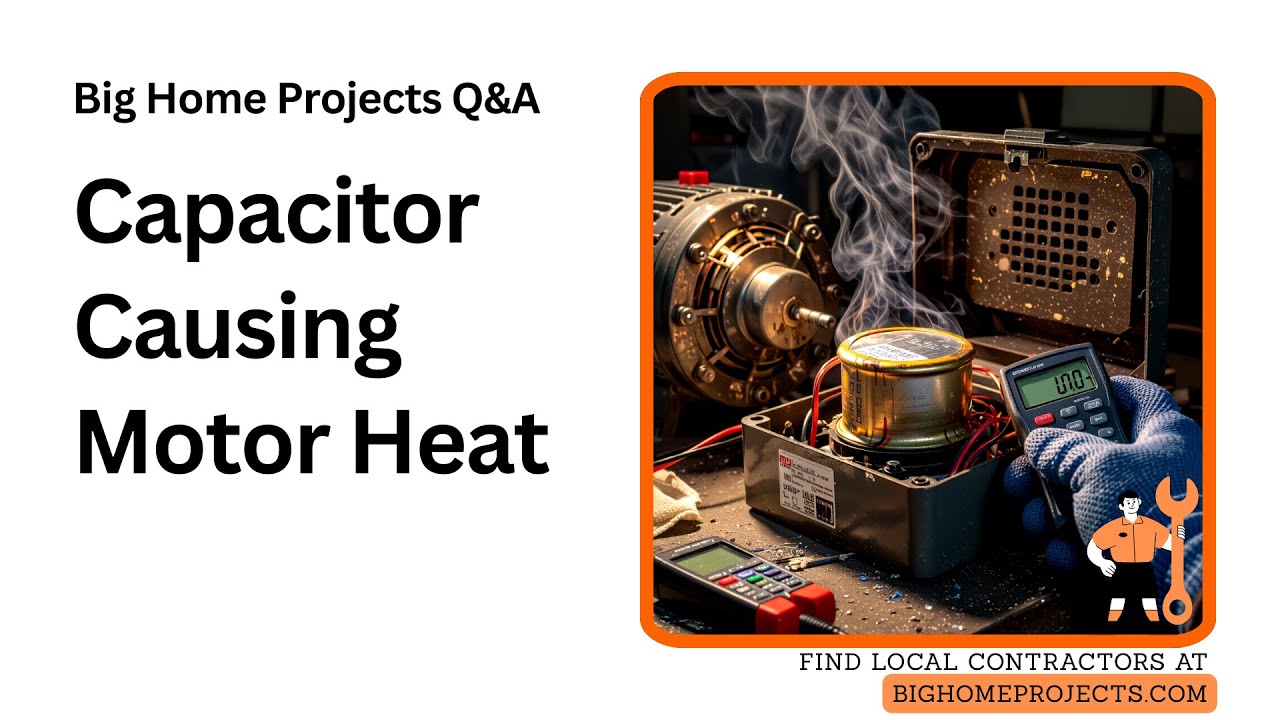 Capacitor Weakness Causing Motor Overheat and High Start-Up Amps - YouTube