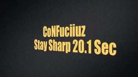 MW3 Spec Ops - STAY SHARP 3 stars 20.1 Seconds!! (Solo) CoNFuciiuz