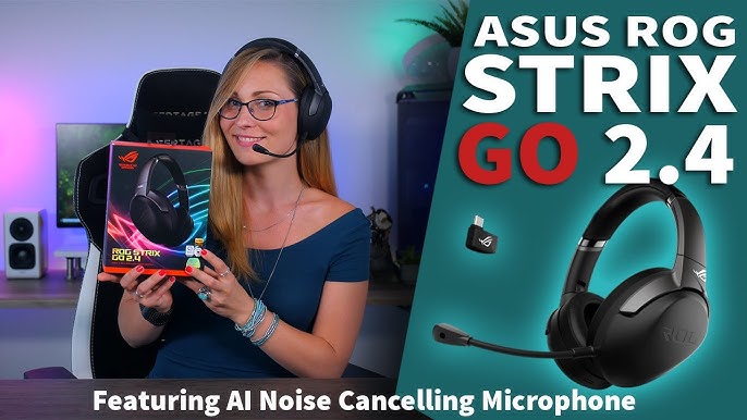 Asus ROG Strix GO 2.4 REVIEW - EIN HEADSET FÜR ALLE FÄLLE - YouTube