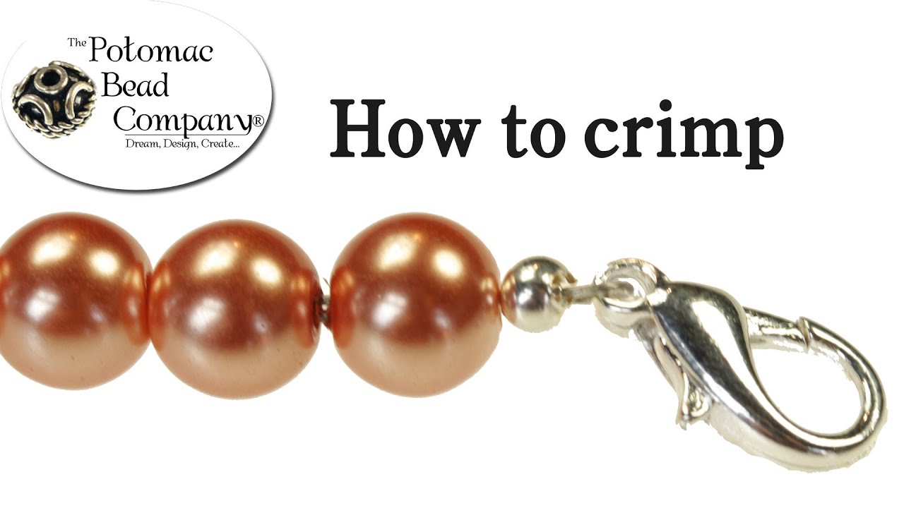 Crimping - How to Crimp and Finish Jewelry 