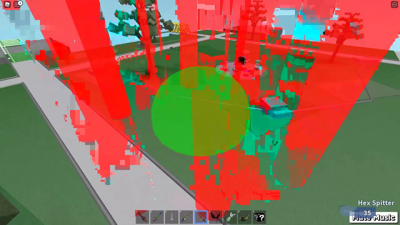 Lucky Block Battlegrounds, But With Only The Green Periastron - Roblox 