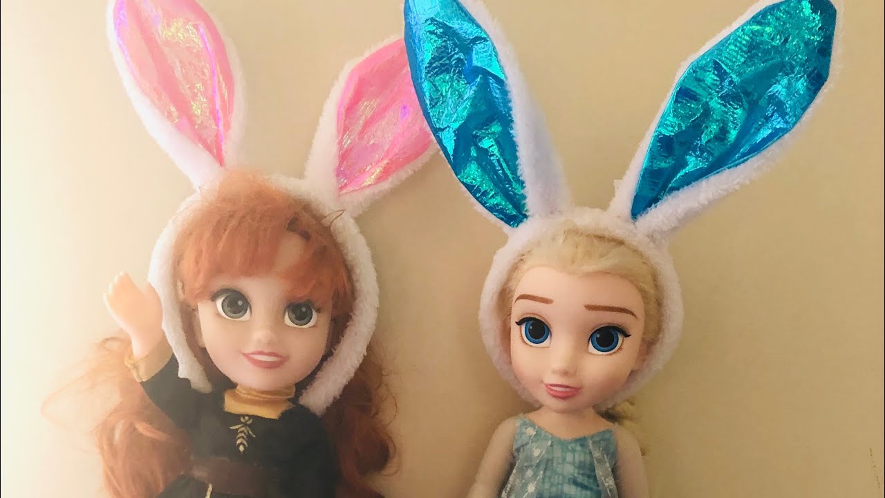 Easter Egg Hunt With Elsa And Anna Happy Easter Youtube 