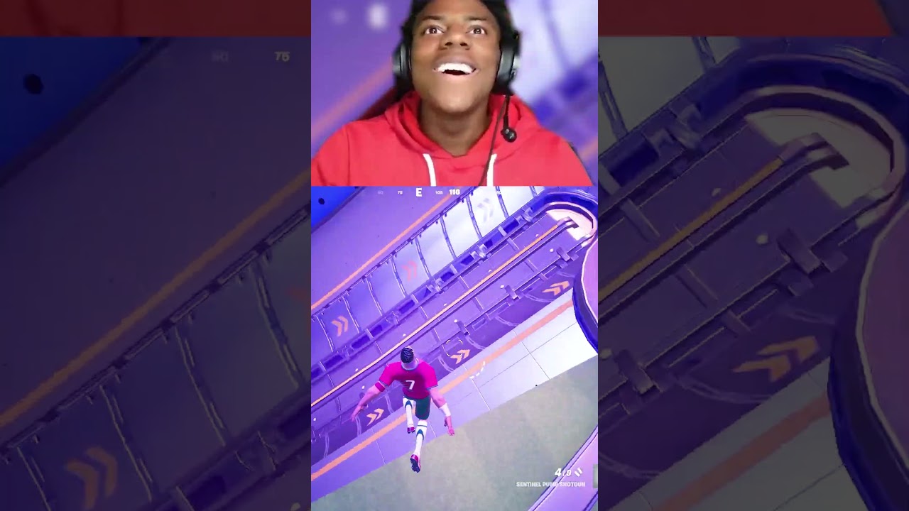 ronaldo saves ishowspeed in fortnite