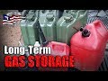 How To Store Gasoline Long-Term / Emergency Fuel Storage