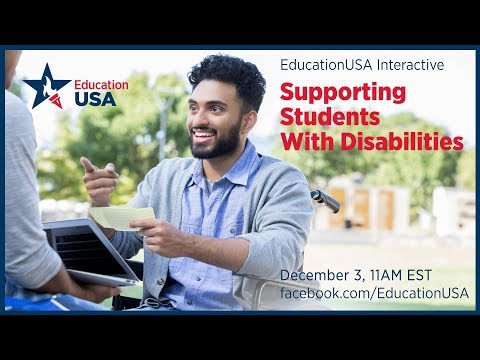EducationUSA | Supporting Students With Disabilities