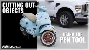 PHOTOSHOP TUTORIAL: Cutting Out Objects using the Pen Tool