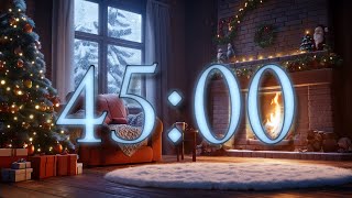 45 Minute Timer With Christmas Holiday Music